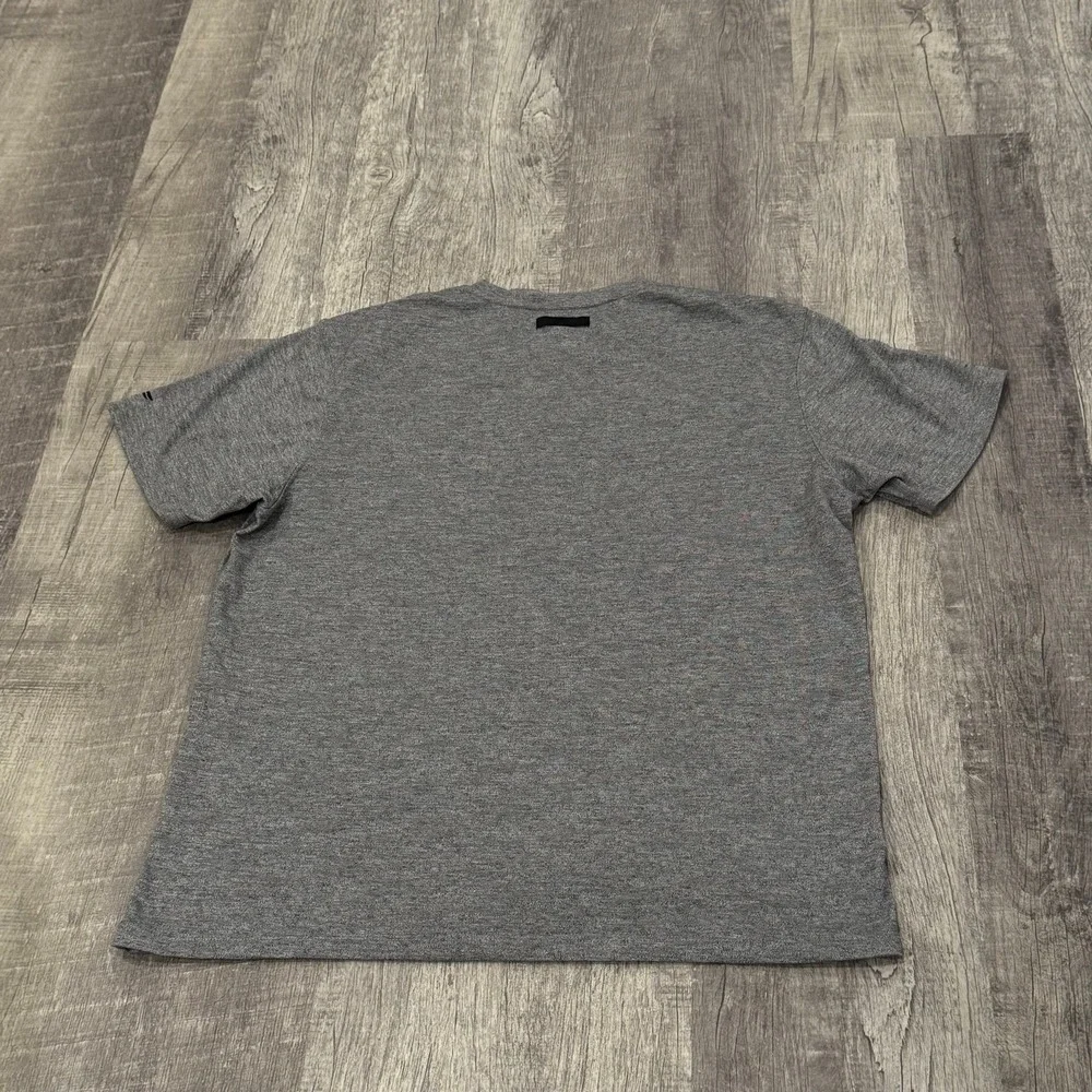 Fabletics XXL Gray Men's Athletic Workout‎ Shirt Gym Tee